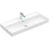 Image de V&B Collaro Meuble-lavabo 100x47 cm, avec trop-plein, blanc C-plus
