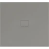Image de V&B Bac à douche Squaro Infinity 120x100x4 cm, gris, uni., coupe longue S.