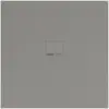 Image de V&B Bac à douche Squaro Infinity 120x120x4 cm, gris, installation universelle