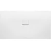 Image de V&B Bac à douche Squaro Infinity 160x70x4 cm, blanc mat, uni, coupe longue S.