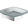 Image de V&B Seifenspender Elements Chrom brillant, 120x106x45ml, verre satiné