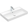 Image de V&B Collaro Meuble-lavabo 80x47 cm, avec trop-plein, sous-meuble poncé, blanc