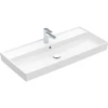 Image de V&B Collaro Meuble-lavabo 100x47 cm, avec trop-plein, blanc