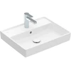 Image de V&B Lavabo Collaro 55x44 cm, avec trop-plein, blanc pierre C-plus