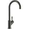 Image de Villeroy & Boch Umbrella robinetterie cuisine hte pression, robinetterie d’évier avec ColdStart économe en énergie, cartouche céramique et pivot. 360°, économ. d’eau, hteur bec 275 mm, Anthracite
