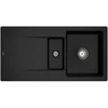 Image de V&B Évier Siluet 60 R avec garniture vidage, robinet, chrome C-plus