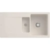 Image de V&B Évier Siluet 60 R avec garniture vidage, robinet rond, crema C-plus