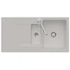 Image de Villeroy & Boch Siluet 60 R - 3337 01 SM Steam Évier en céramique à commande manuelle