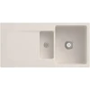 Image de V&B Évier affleurant Siluet 60 R Flat avec vidage manuel, crema