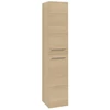 Image de V&B Hochschrank Avento 35x176x40,4cm, 2 portes, gauche, verre, Nord Oa