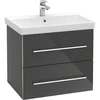 Image de V&B Avento Meuble sous lavabo 58x51,4x48 cm, 2 tiroirs, wd, G vc g, Ariz. Oa