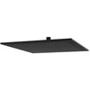 Image de V&B Douche de tête Universal Showers 350x350mm, coin, plafond, noir mat