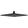 Image de V&B Universal Showers Tête de douche 250x250mm, angle, plafond, noir mat