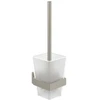 Image de V&B Elements Ensemble brosse WC Striking 94x340x118mm, satiné, avec brosse, bleu clair