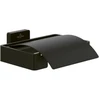 Image de V&B Porte-papier toilette Elements Striking 131x45x115mm, avec couvercle, noir mat