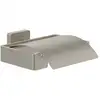 Image de V&B Porte-papier toilette Elements Striking 131x45x115mm, m D., nickel brossé noir