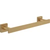 Image de V&B Elements Porte-serviettes Striking 345x75x45mm, or brossé