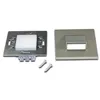 Image de HERA Wall Down Applique murale à LED 18 W 220-240 V 50-60 Hz Blanc chaud aspect acier inoxydable