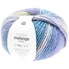 Image de Rico Creative Melange Chunky Pelote de laine pour aiguilles 6-7 mm avec dégradé (067 jaune/turquoise, prix de base : 100 g)