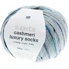 Image de Rico Superba Cashmeri Chaussettes de luxe 4 plis en jean 005