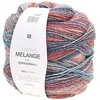 Image de Rico Creative Melange Aran Wonderball Fabe 11 Pelote de laine dégradé de couleur 5 mm pour tricot ou crochet 200 g