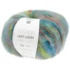 Image de Rico Fashion Light Luxury Hand-Dyed Fb. 07 Aqua Laine légère avec laine d'alpaga pour tricot