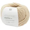 Image de Fil de laine à tricoter ESSENTIALS MERINO DK - Rico Design. Color : 88 Poussiere marron