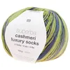 Image de Pelote de Laine à Chaussettes Superba Cashmeri Luxury Socks 4 fils - 100g - Rico Design : Douceur et Luxe pour Vos Pieds