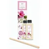 Image de ipuro Flower Bowl - Recharge de parfum d'ambiance économique avec notes florales - Recharge d'huile parfumée avec bâtonnets parfumés - Recharge de 200 ml - Recharge de parfum d'ambiance avec bâtonnets