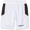 Image de uhlsport Goal Short Homme, Blanc/Noir, FR : S (Taille Fabricant : S)
