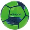 Image de uhlsport Team Mini (4 x 1 Couleur) Ballon Unisexe pour Adulte, Vert Fluo/Bleu Marine/b (Multicolore), Taille Unique