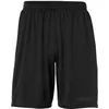 Image de uhlsport Performance Shorts Shorts de Sport pour Hommes Football Soccer Fitness Randonnée Cyclisme Course à Pied - 100% Polyester recyclé - Noir - Taille XXXL