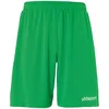 Image de uhlsport Performance Shorts Shorts de Sport pour Hommes Football Soccer Fitness Randonnée Cyclisme Course à Pied - 100% Polyester recyclé - Vert/Blanc - Taille 152