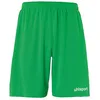 Image de uhlsport Performance Shorts Shorts de Sport pour Hommes Football Soccer Fitness Randonnée Cyclisme Course à Pied - 100% Polyester recyclé - Vert/Blanc - Taille 164