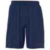 Image de uhlsport Performance Shorts Shorts de Sport pour Hommes Football Soccer Fitness Randonnée Cyclisme Course à Pied - 100% Polyester recyclé - Bleu Marine - Taille 128
