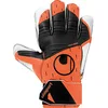 Image de uhlsport Starter Resist Gants de Gardien de But Gloves pour Adultes et Enfants Football Foot Soccer - Convient à Tout Type de Surface - Orange Fluo/Blanc/Noir - Taille 11