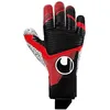 Image de uhlsport Powerline Supergrip+ Reflex Gants de Gardien de But de Football pour Enfants et Hommes, Gants de Football avec Une Nouvelle Formule de Mousse adhésive et des éléments High-Grip