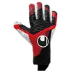 Image de uhlsport Powerline Supergrip+ Finger Surround Gants de Gardien de Football pour Enfants et Hommes, Gants de Gardien de But avec Nouvelle Formule de Mousse adhérente et Surface d'adhérence maximale