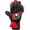 Image de uhlsport Powerline Soft Flex Frame Football Enfants et Adultes Gants de Gardien de But Unisexes - Gants de Gardien de But avec Protection des Doigts, 6.5, Noir/Rouge/Blanc