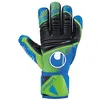 Image de uhlsport AquaSOFT HN Gants de Gardien de But Taille 10,5 Pacifique/Vert Fluo