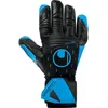Image de uhlsport Classic Soft Advanced Football Gants de Gardien Enfant et Adulte, Gants de Foot Gardien, Gant Gardien de But, Gants de Football avec Fixation au Poignet - Tissu Textile Respirant