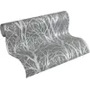 Image de A.S. Création papier peint intissé à motif forêt en argenté, gris - papier peint métallique 10,05 x 0,53 m Made in Germany - 300943