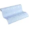 Image de Papier Peint Enfant Little Stars Papier peint intissé 10.05 m x 0.53 m Bleu Métallisé Fabriqué en Allemagne par Livingwalls 358632 35863-2