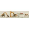 Image de A.S. Création Papier Peint Enfant Little Stars Papier peint intissé 5.00 m x 0.13 m Orange Beige Noir Fabriqué en Allemagne par Livingwalls 358712 35871-2