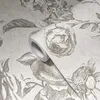 Image de Livingwalls My Home My Spa 387001 Papier peint intissé Motif fleurs Gris clair 10,05 x 0,53 m Fabriqué en Allemagne