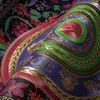 Image de Versace Wallpaper 387051 Papier peint de luxe Motif fleurs multicolores Rose/vert/doré/noir 10,05 x 0,70 m Fabriqué en Allemagne