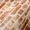 Image de A.S. Création Papier Peint Intissé en Optique de Brique - Rouge, Orange et Blanc - Pour Différentes Pièces - 10,05 m x 0,53 m