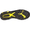 Image de PUMA Chaussure de sécurité Ams.Low taille 44 noir/jaune cuir S3 SRC EN20345