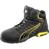 Image de Sicherheitsstiefel Amsterdam Mid taille 40 noir/jaune cuir S3 SRC EN20345