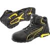 Image de Sicherheitsstiefel Amsterdam Mid Taille 44 noir/jaune cuir S3 SRC EN20345